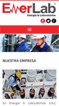 Mobile Screenshot of enerlab.com.pe
